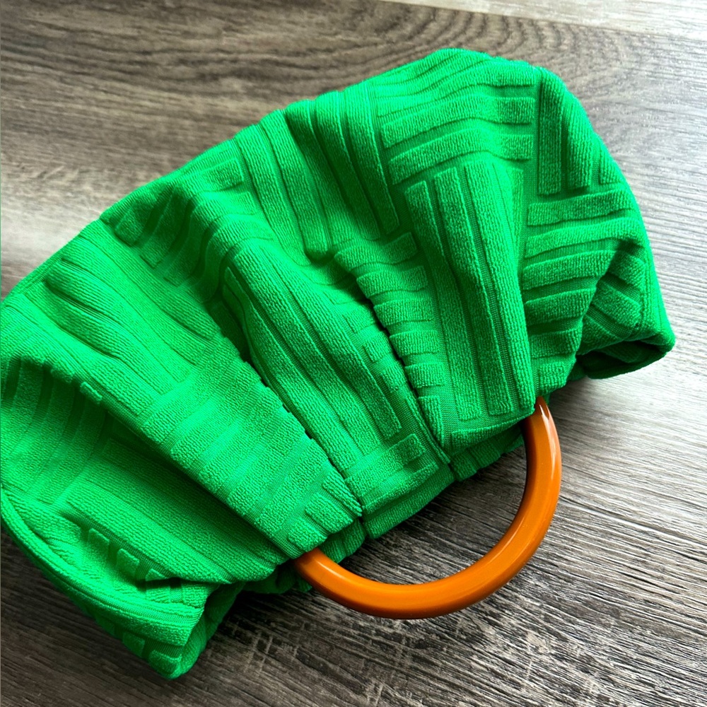 Top Handle Rutched Bag.☘️ - Picture 3 of 4